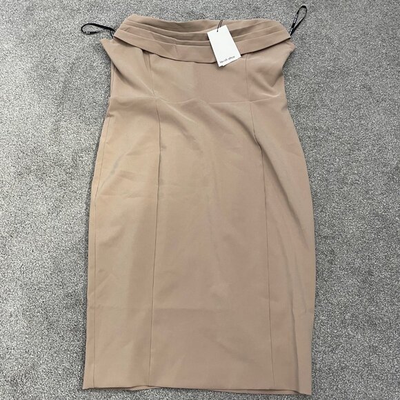 Lavish Alice Cocktail Dress, Cream/Tan/Nude, Womens Size XL NWT - Picture 2 of 4